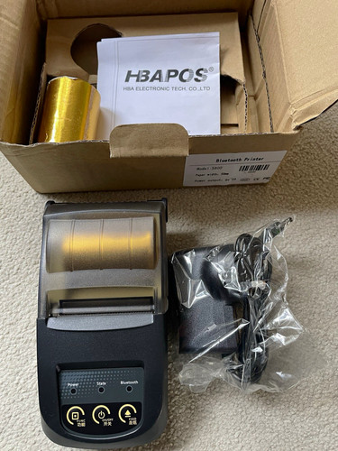 New hbapos 5800 bluetooth 58mm - hbapos,