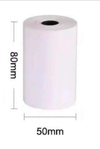 80x50mm thermal roll receipt - 80x50mm,